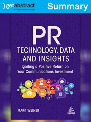 cover image of PR Technology, Data and Insights (Summary)